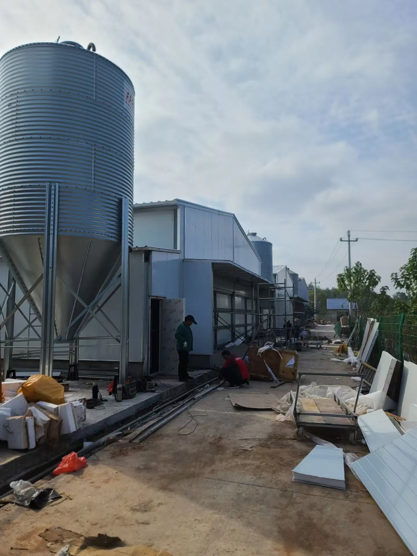 Image showing a poultry farm renovation
